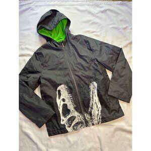 Carters Boys Dinosaur Fleece Lined Jacket - Size 12